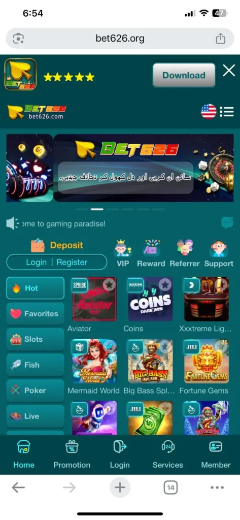 Bet626 Casino